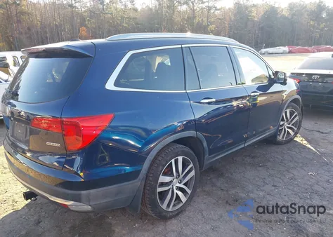 2017 Honda Pilot Touring from USA, damaged, VIN 5FNYF5H91HB007537